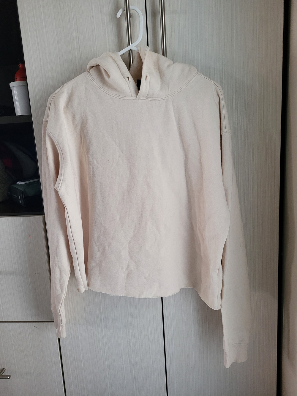 wild fable Cream Cropped Hoodie